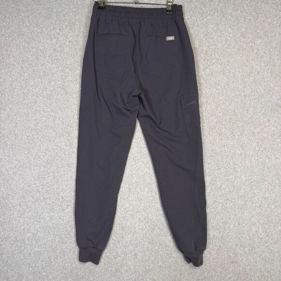 Figs Technical Collection Women's Size XXS 2XS Black Red Scrub Joggers Pants - Picture 5 of 9